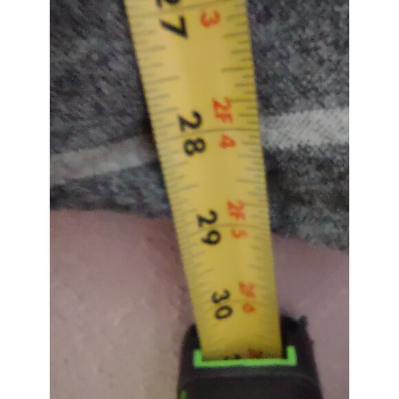 Lucky Brand Shirt Mens Medium Gray Plaid Saturday Stretch Snap Flannel - Picture 11 of 11